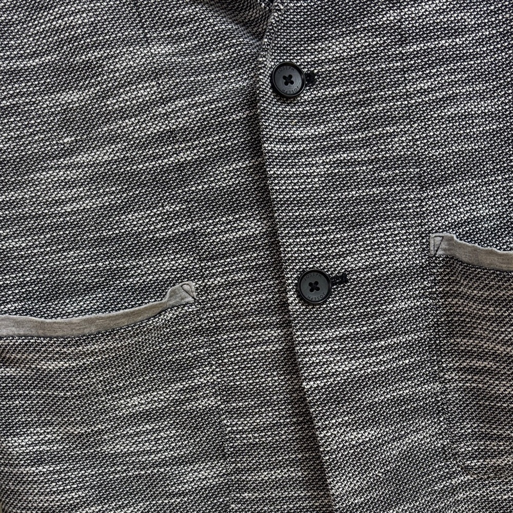 Charcoal Knit Men's Blazer - Picture 4 of 9